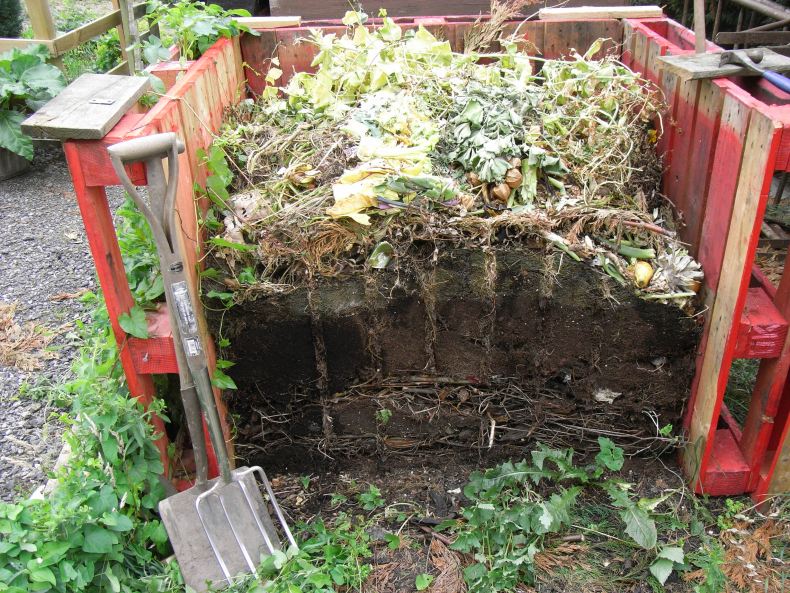 Как должна выглядеть компостная яма на участке