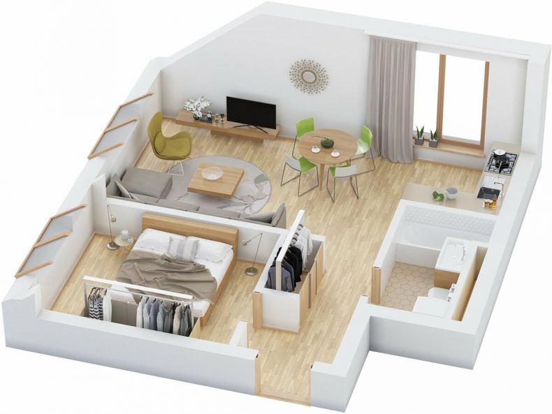 Дизайн-проект квартиры серии - заказать услугу по цене р./м2 | Comfort Group