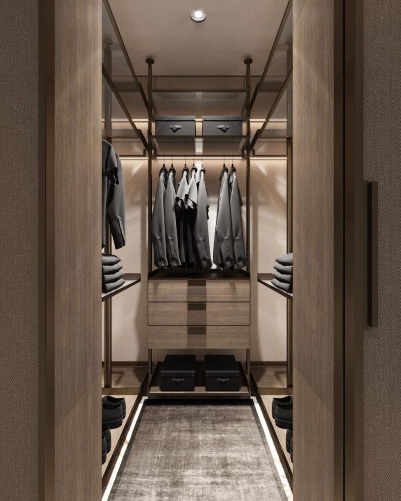 Дизайн коридора с гардеробом