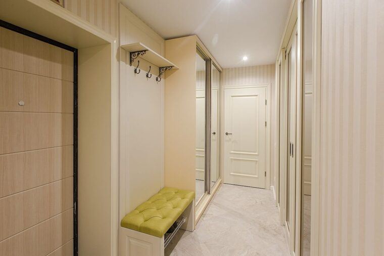 Дизайн коридора с гардеробом
